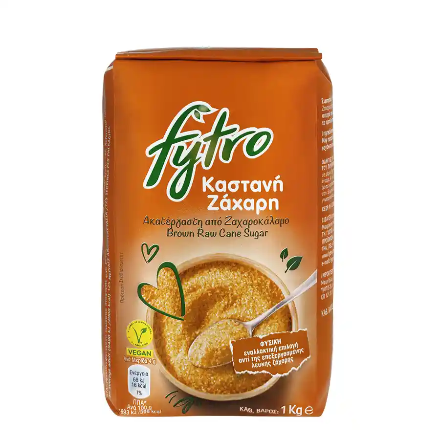 Fytro Καστανή Ζάχαρη Ακατέργαστη 1kg.