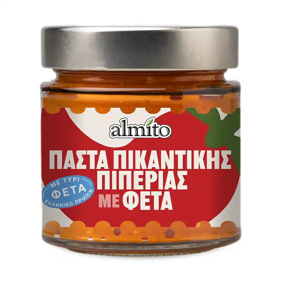 Almito Πάστα Πικάντικης Πιπεριάς Με Φέτα 190γρ.