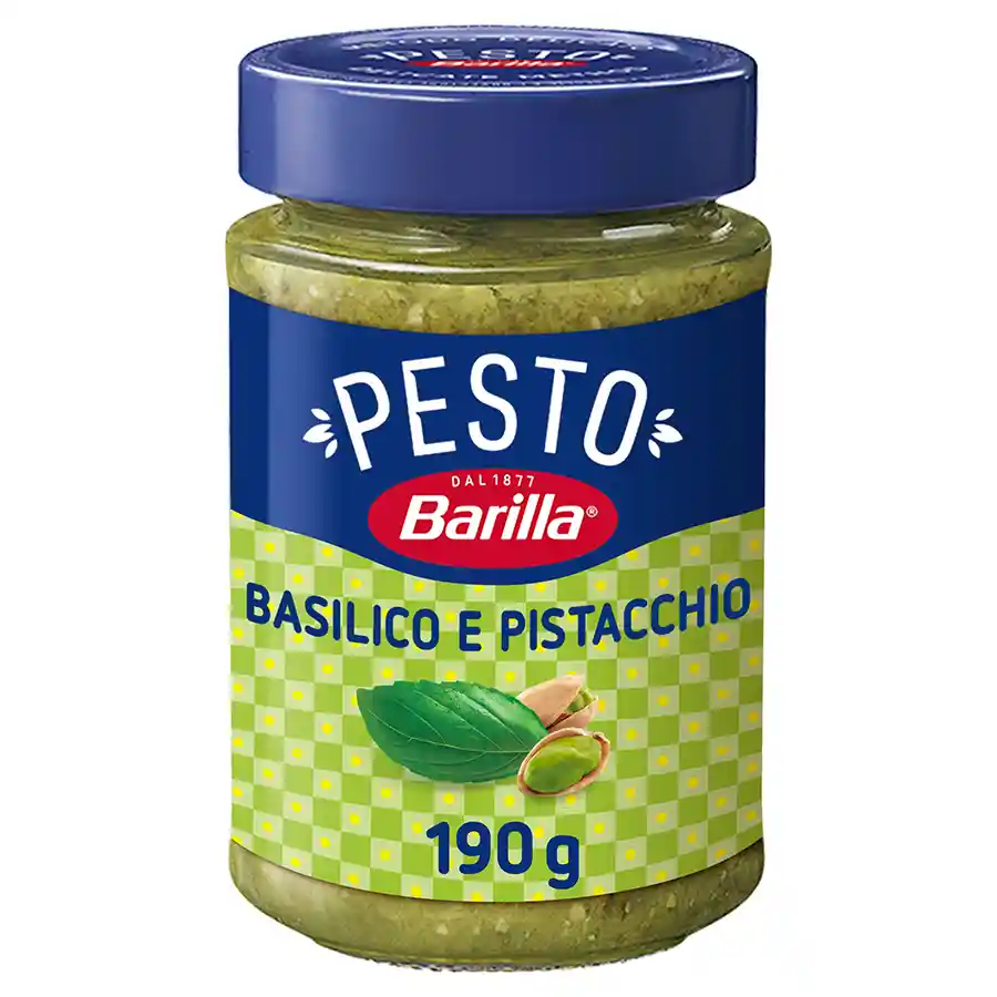 Barilla Σάλτσα Pesto Basilico Pistacchio Χωρίς Γλουτένη 190γρ.