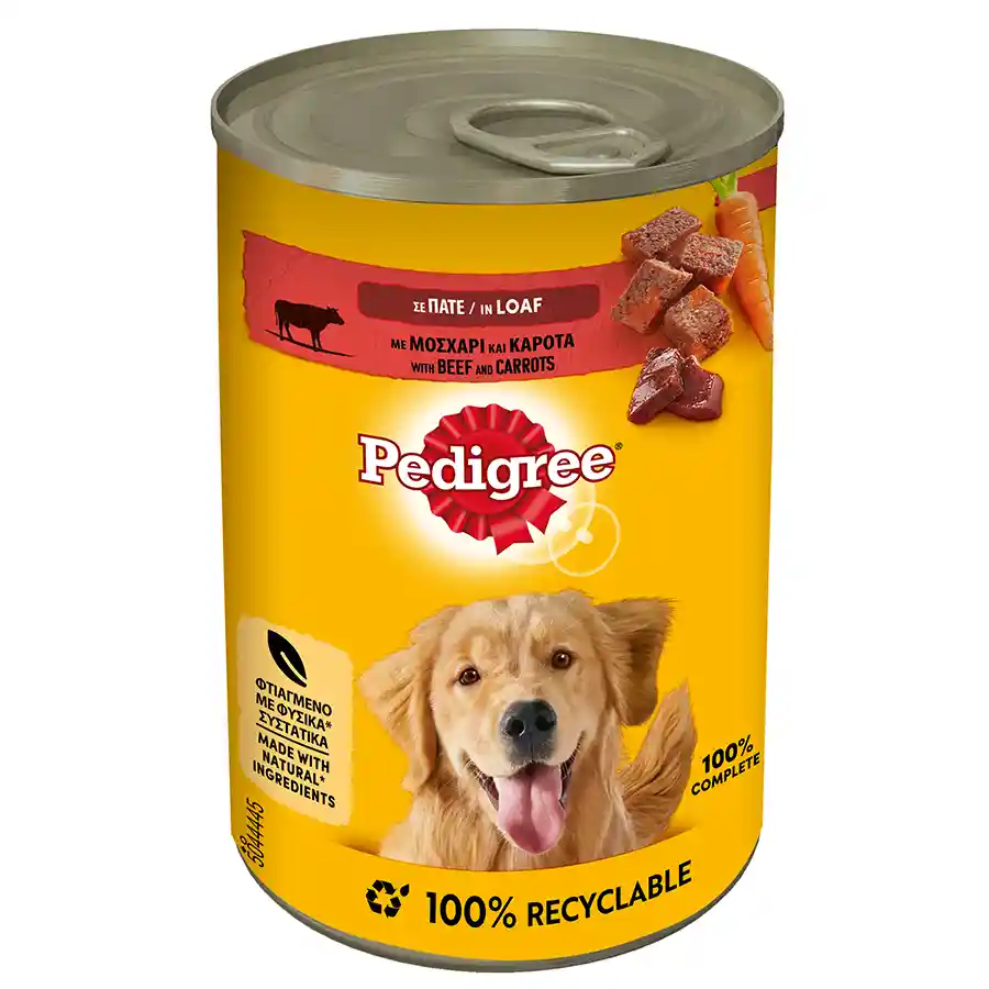 Pedigree Σκυλοτροφή Μοσχάρι 400γρ.