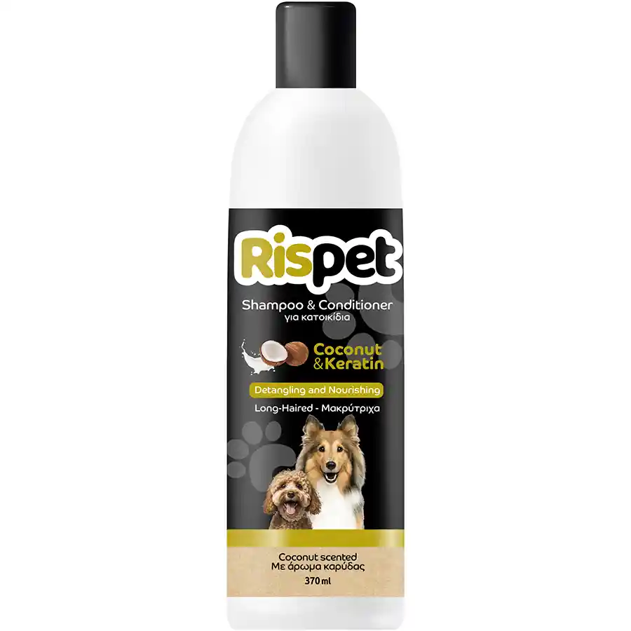 Rispet Σαμπουάν Coconut & Keratin Για Κατοικίδια 370ml.