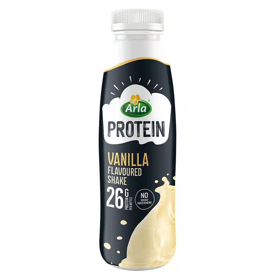 Arla Protein Ρόφημα Γάλακτος Βανίλια 50% Λιγότερη Ζάχαρη Χωρίς Γλουτένη 500γρ.