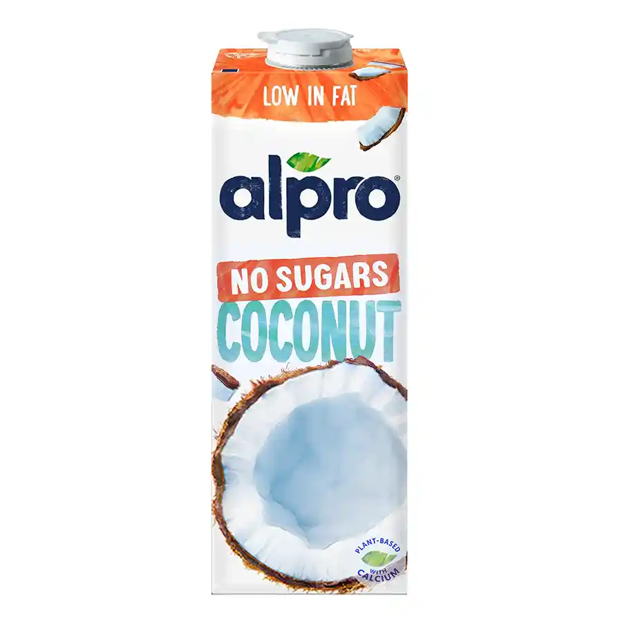 Alpro Ρόφημα Καρύδας Natural Χωρίς Ζάχαρη Χωρίς Γλουτένη 1lt.