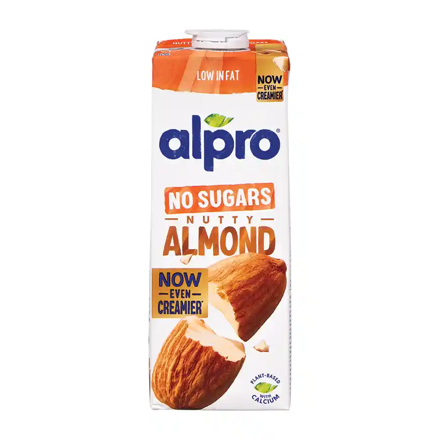 Alpro Ρόφημα Αμυγδάλου Νηστίσιμο Χωρίς Ζάχαρη Χωρίς Λακτόζη Χωρίς Γλουτένη 1lt.