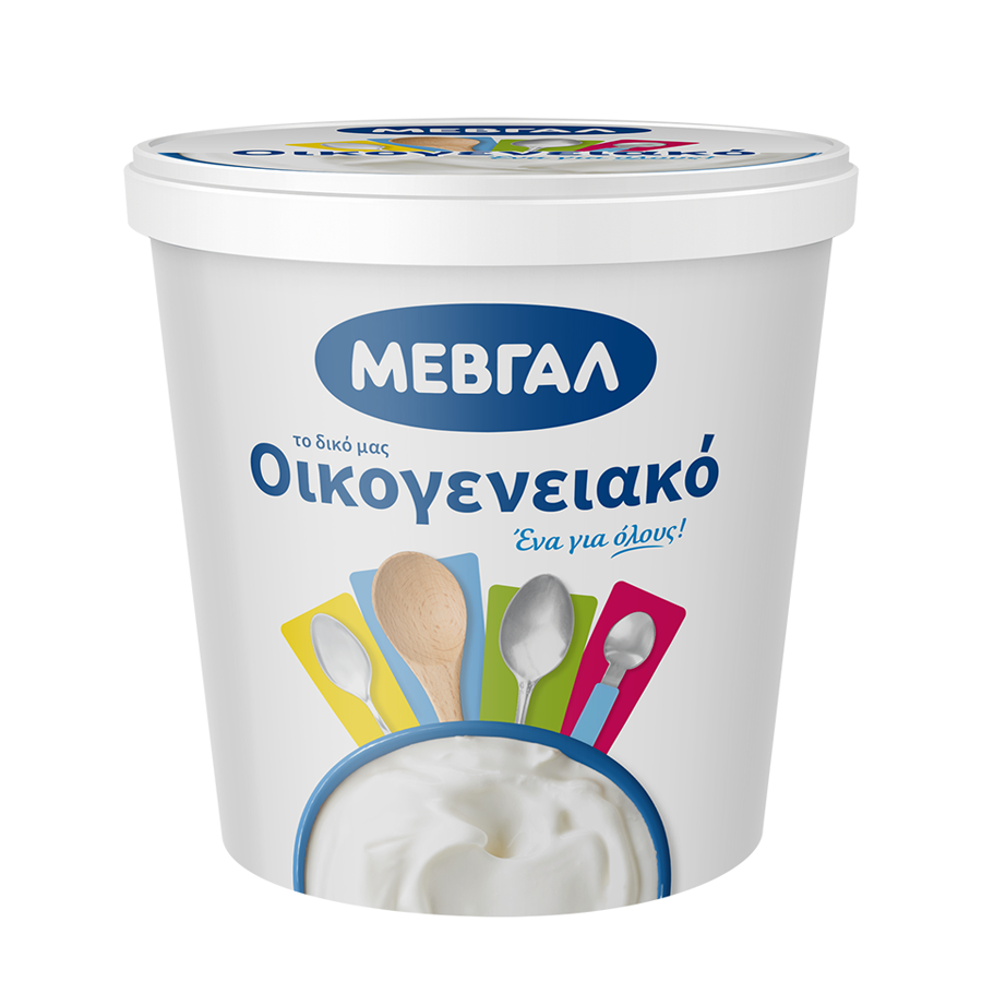 Μεβγάλ Το Δικό Μας Οικογενειακό Επιδόρπιο Γιαουρτιού 5% Λιπαρά 1kg.
