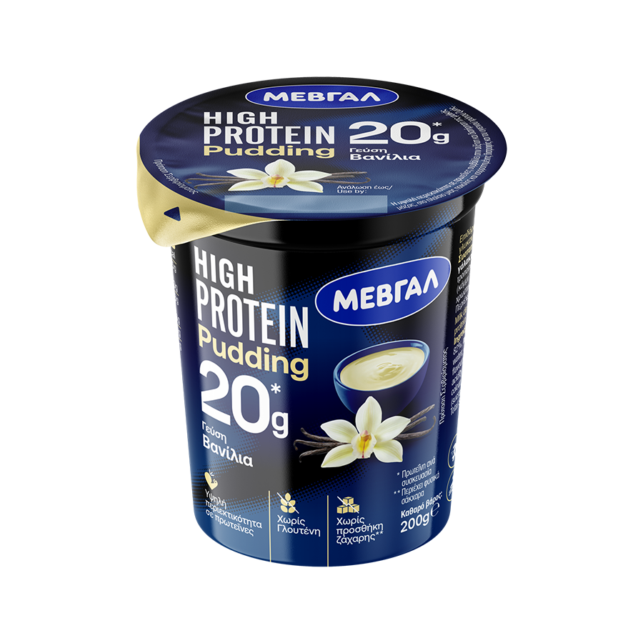 Μεβγάλ High Protein Πουτίγκα Βανίλια 200γρ.