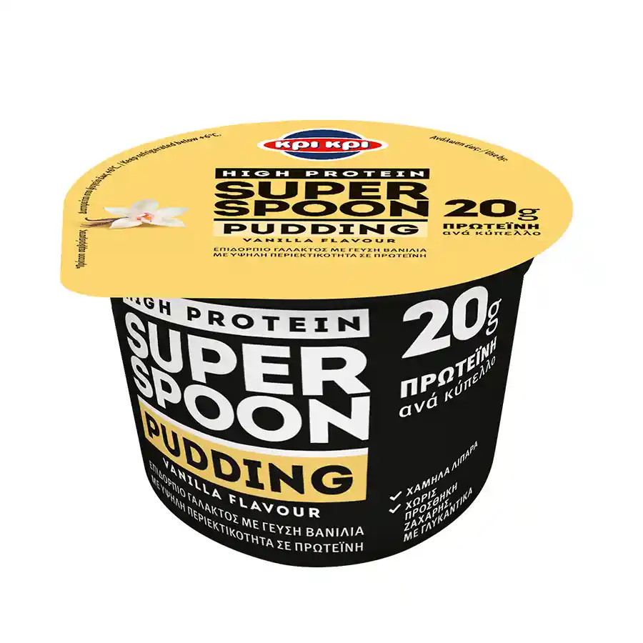 Κρι Κρι Super Spoon Πουτίγκα Βανίλια 200γρ.