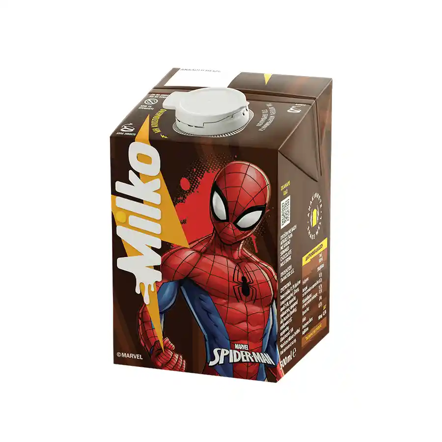 Milko Γάλα Κακάο 500ml. (Διάφορα Σχέδια)