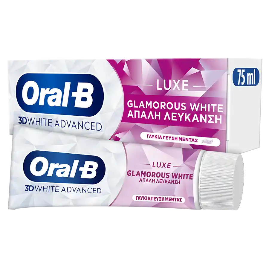 Oral-B 3D White Luxe Glamorous White Οδοντόκρεμα 75ml.