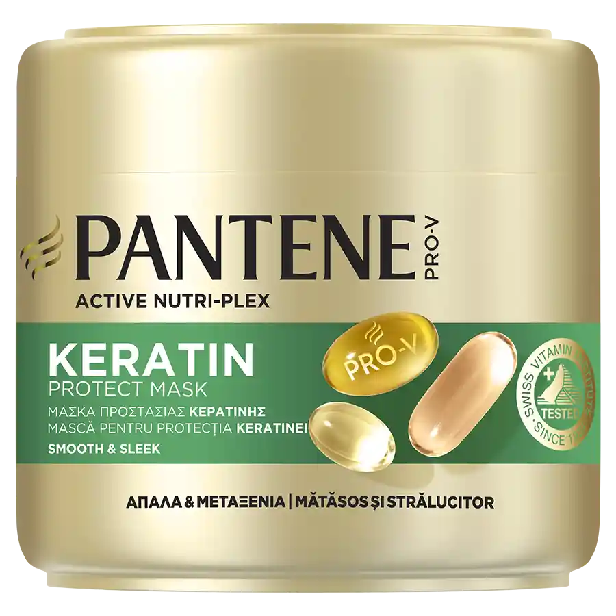 Pantene Pro-V Μάσκα Μαλλιών Smooth & Sleek 2' 300ml.