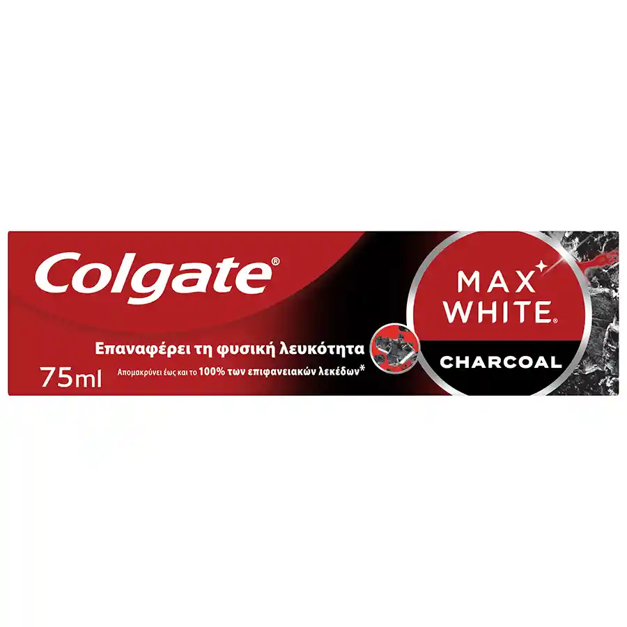 Colgate Max White Οδοντόκρεμα Charcoal 75ml.