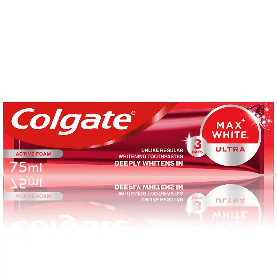 Colgate Max White Ultra Οδοντόκρεμα Active Foam 75ml.