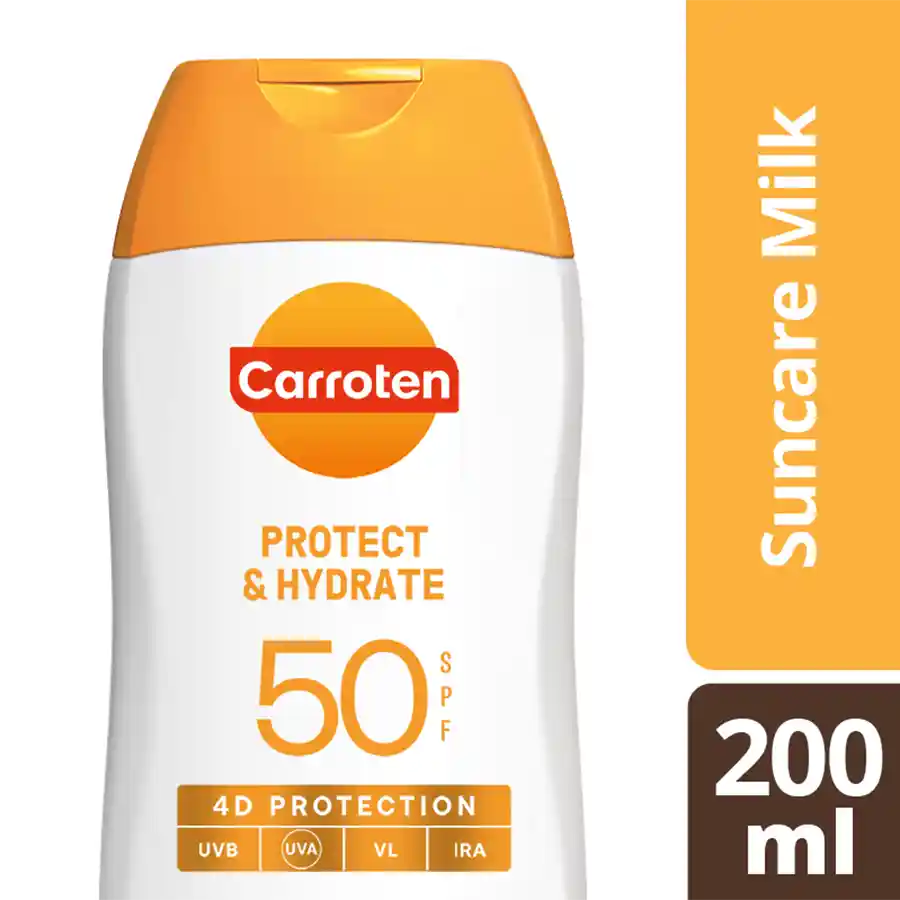 Carroten Αντηλιακό Γαλάκτωμα Protect&Hydrate SPF50 200ml.