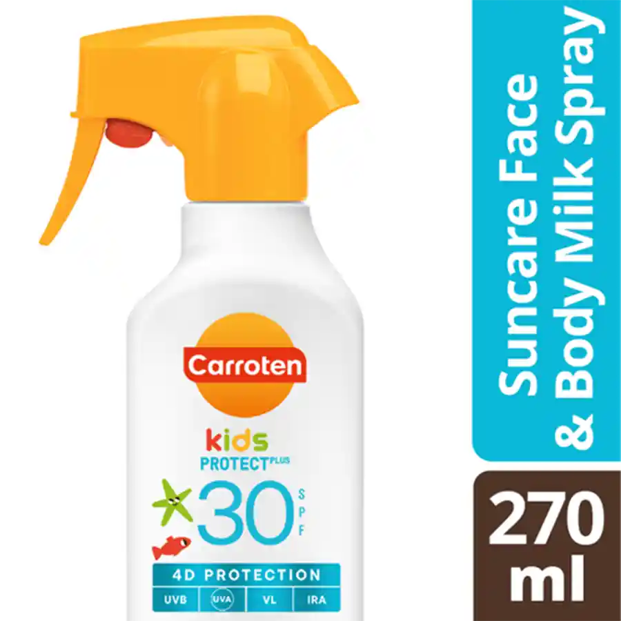 Carroten Kids Αντηλιακό Γαλάκτωμα Trigger Σπρέι SPF30 270ml.
