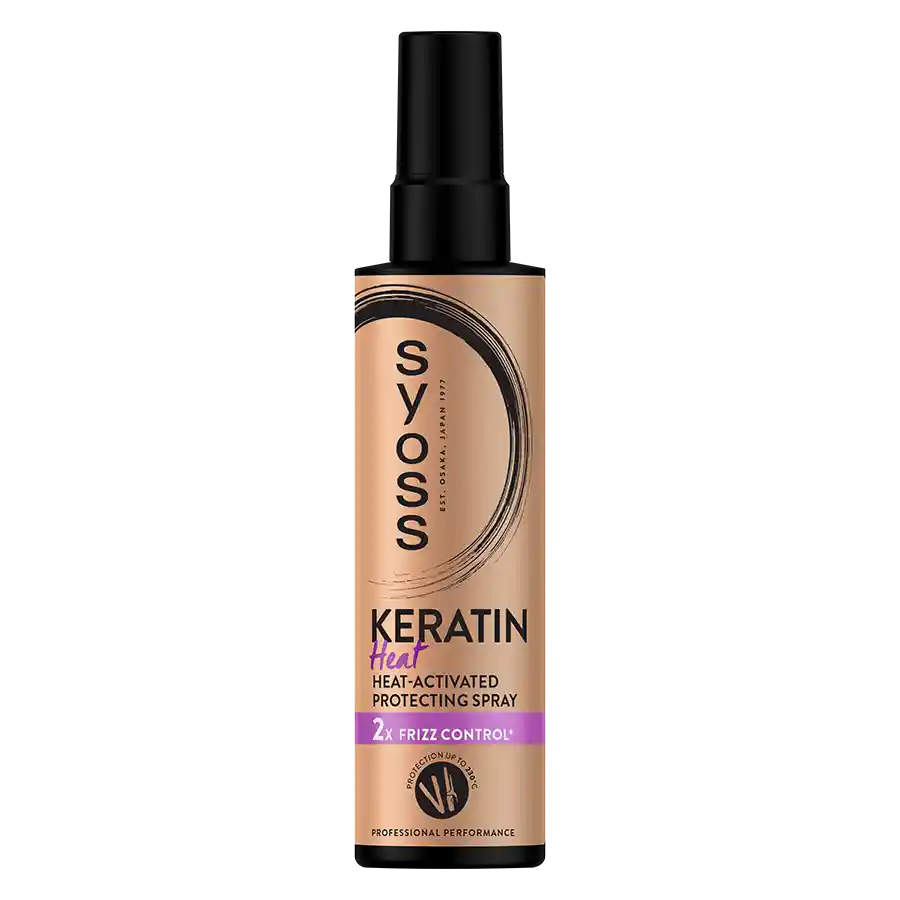 Syoss Keratin Heat Protection Σπρέι Μαλλιών 200ml.