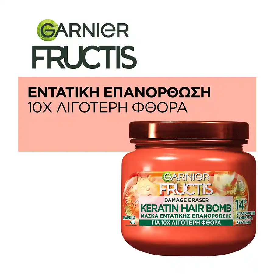 L'oreal Garnier Fructis Μάσκα Μαλλιών Damage Eraser 320ml.