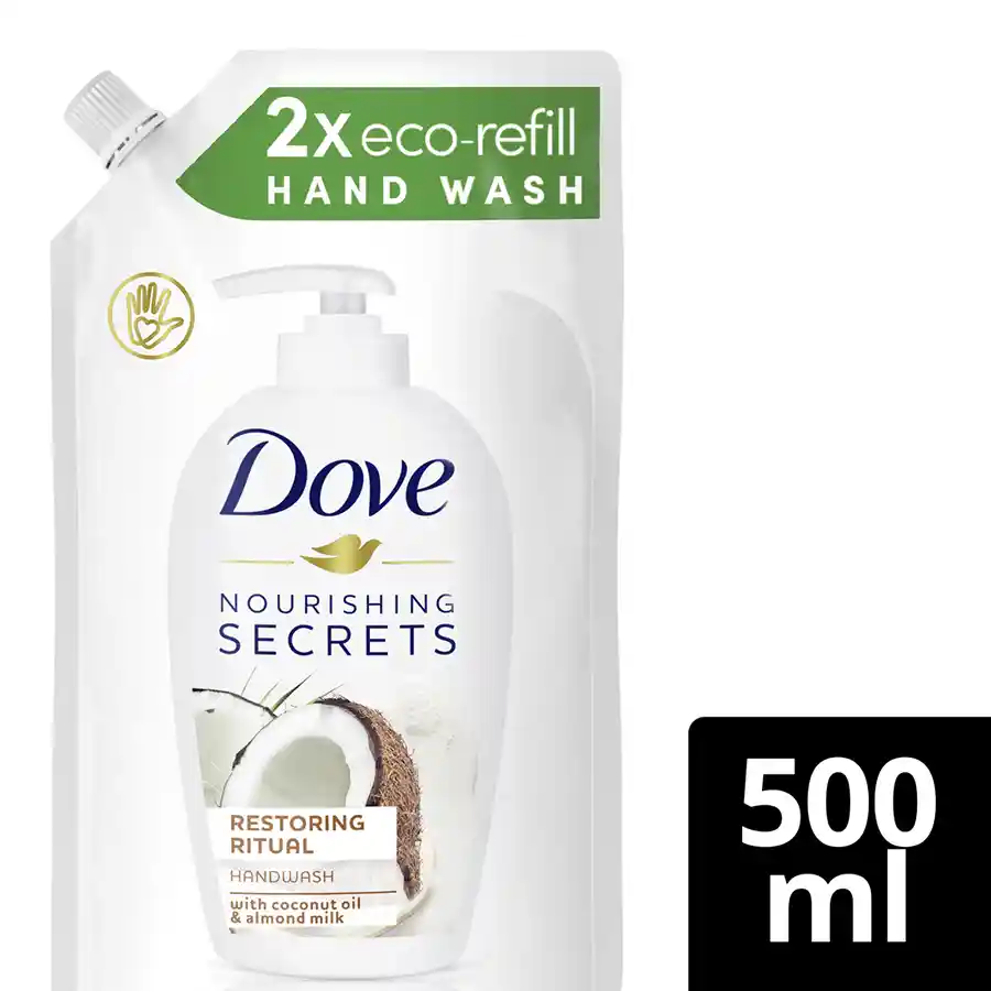 Dove Nourishing Secrets Κρεμοσάπουνο Restoring Ritual Coconut Oil & Almond Milk 500ml.