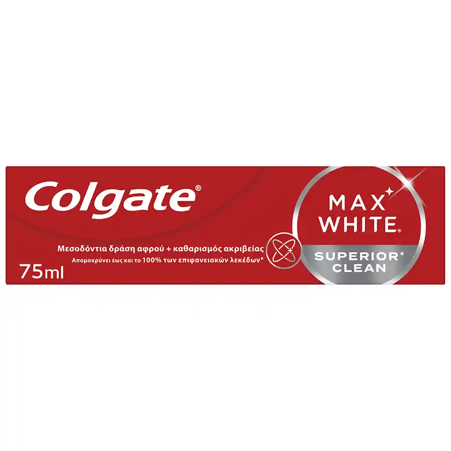 Colgate Max White Οδοντόκρεμα Superior Clean 75ml.