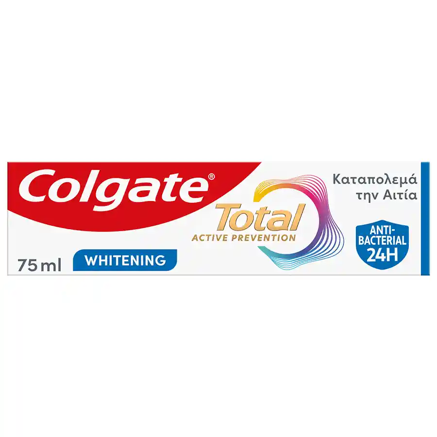 Colgate Total Active Prevention Οδοντόκρεμα Whitening 75ml.