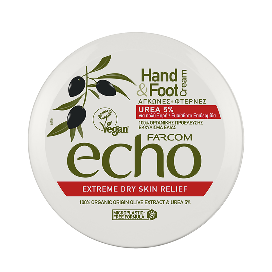 Farcom Echo Urea 5% Kρέμα Χεριών Επανορθωτική 200ml.