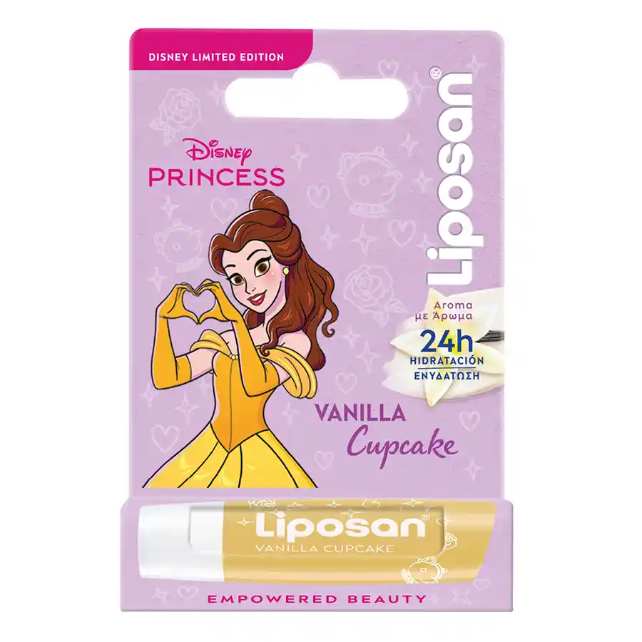 Liposan Disney Βανίλια Cupcake Limited Edition 4,8γρ.