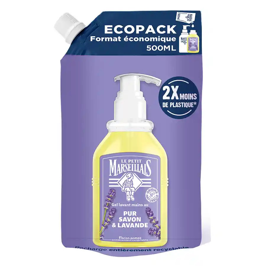 Le Petit Marseillais Κρεμοσάπουνο Lavender Ανταλλακτικό 500ml.