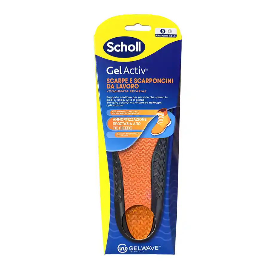 Scholl Gel Activ Work Ανατομικοί Πάτοι Small