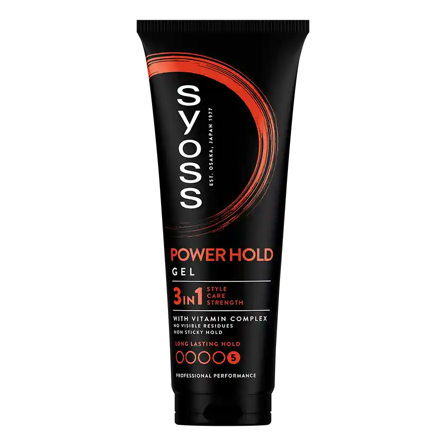 Syoss Men Power Hold Gel No5 250ml.