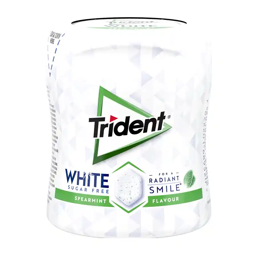 Trident Oral-B White Τσίχλες Δυόσμος 68γρ.