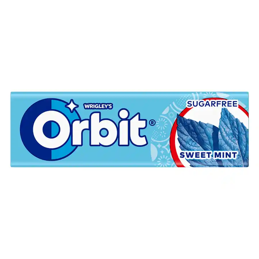 Orbit Τσίχλες Sweet Mint 14γρ.