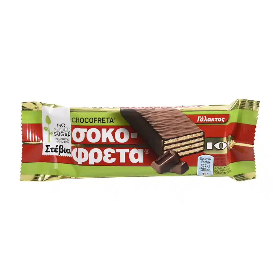 Ίον Σοκοφρέτα Γάλακτος Με Στέβια 30γρ.