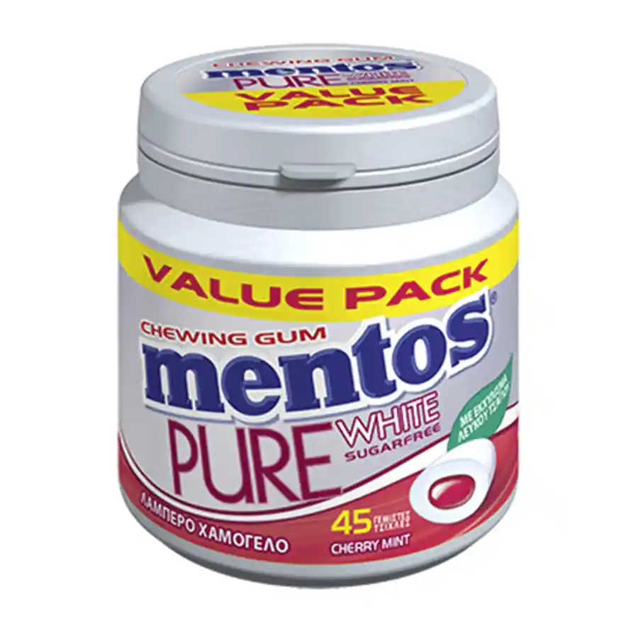 Mentos Pure Fresh Τσίχλες Κεράσι  90γρ.