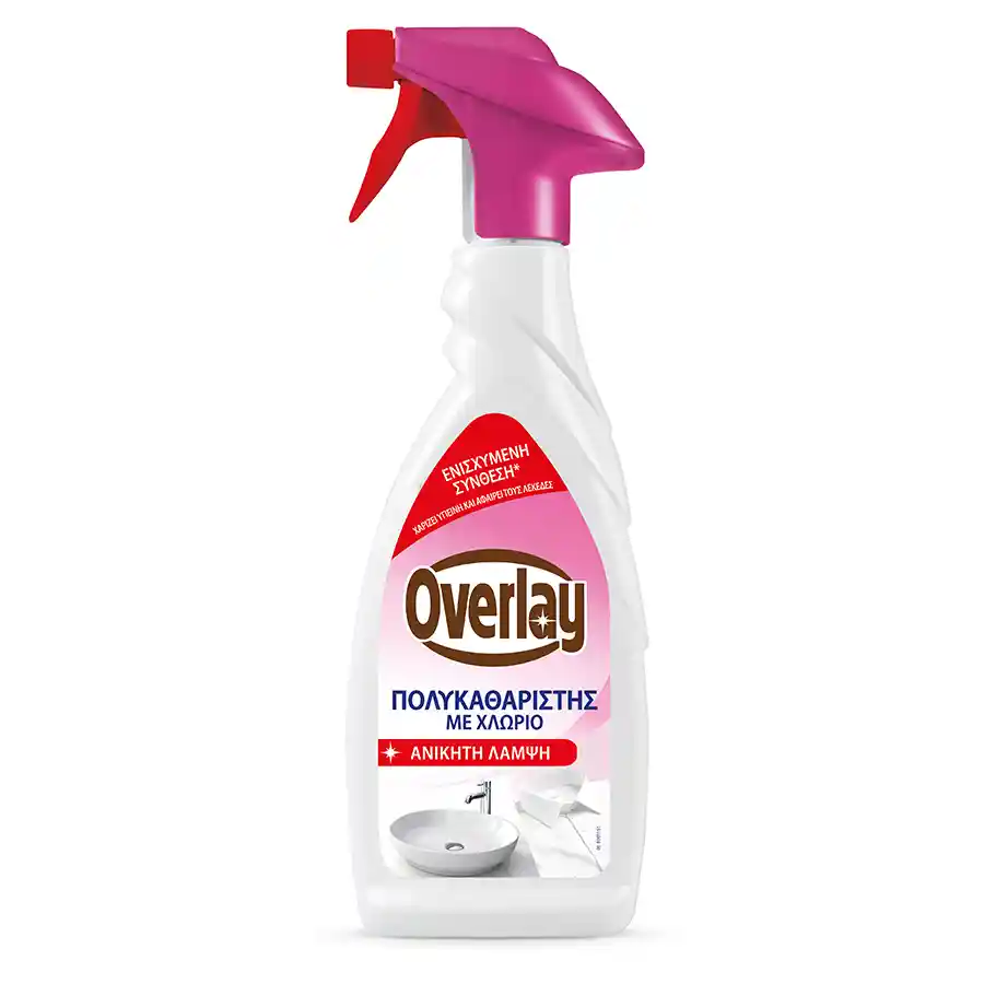 Overlay Express Πολυκαθαριστής Σπρέι Με Χλώριο 650ml.