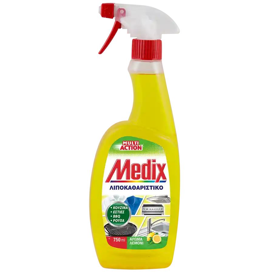Medix Multi Action Λιποκαθαριστικό Σπρέι Λεμόνι 750ml.