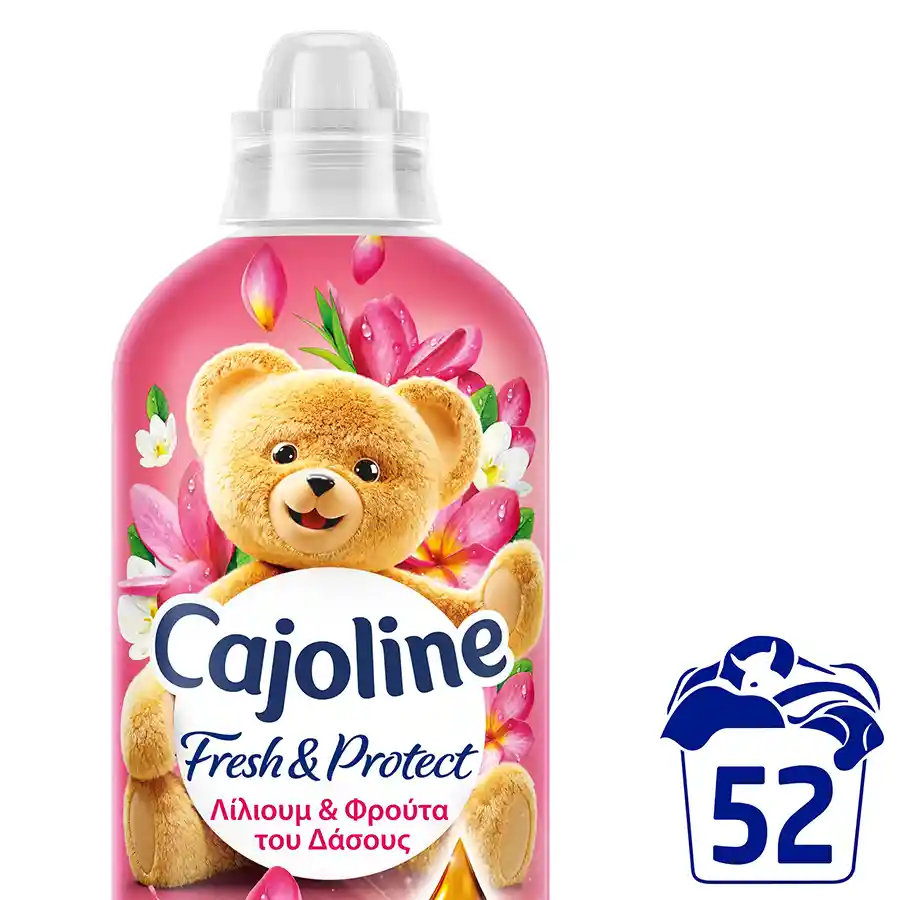 Cajoline Συμπυκνωμένο Μαλακτικό Ρούχων Red Fruits 52mez. 1,096lt.