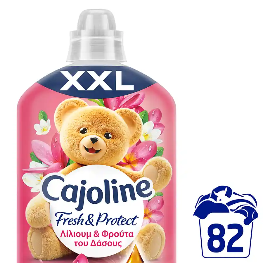 Cajoline Συμπυκνωμένο Μαλακτικό Ρούχων Red Fruits 82mez. 1,725lt.