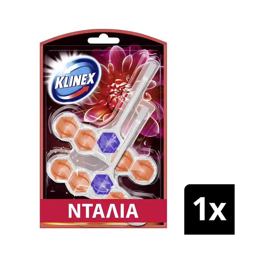 Klinex Aroma Lux Μπλοκ Τουαλέτας Ντάλια 2x50γρ.