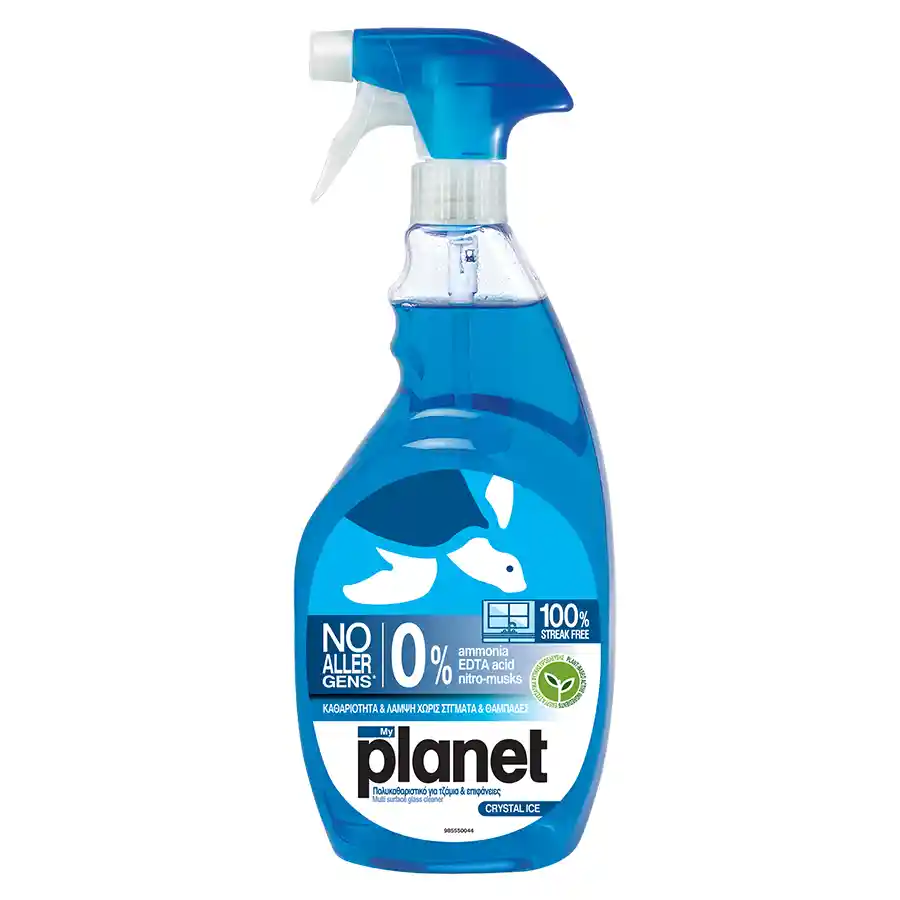 Planet Υγρό Τζαμιών Crystal Ice 1lt.