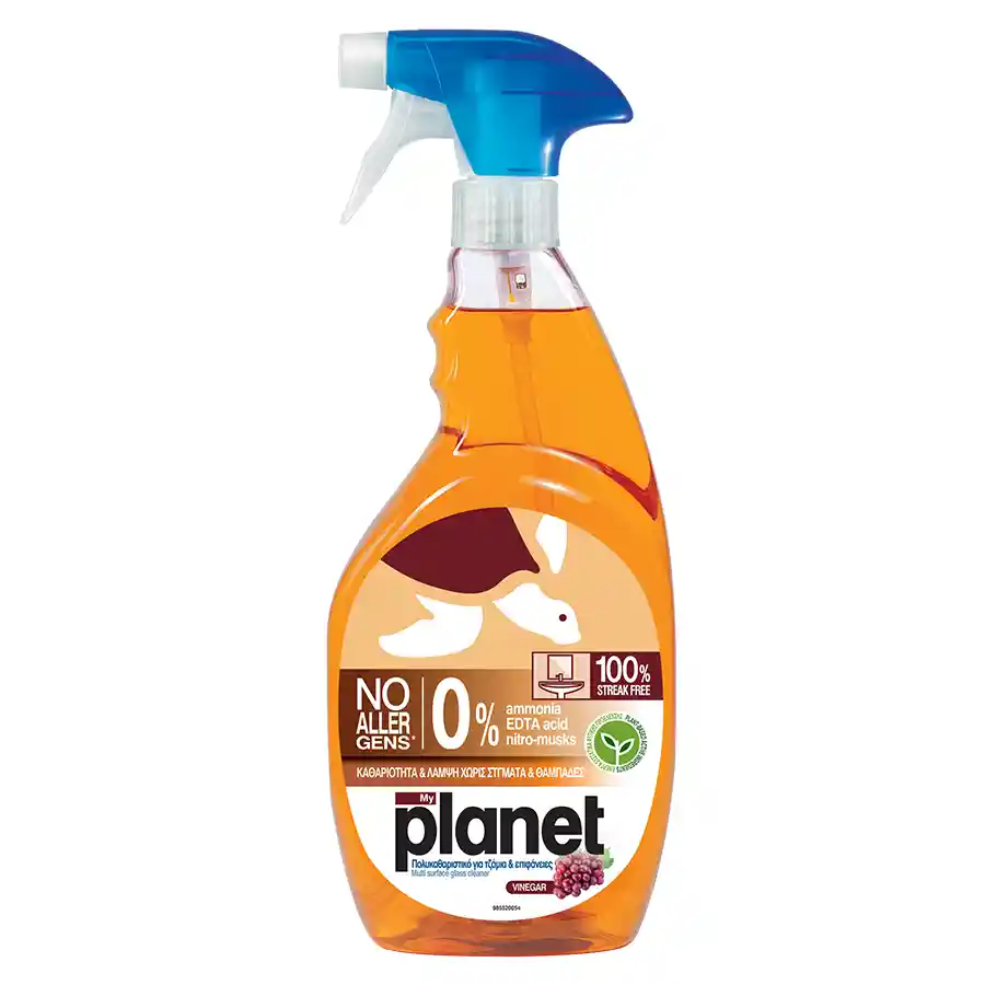 Planet Υγρό Τζαμιών Vinegar 1lt.