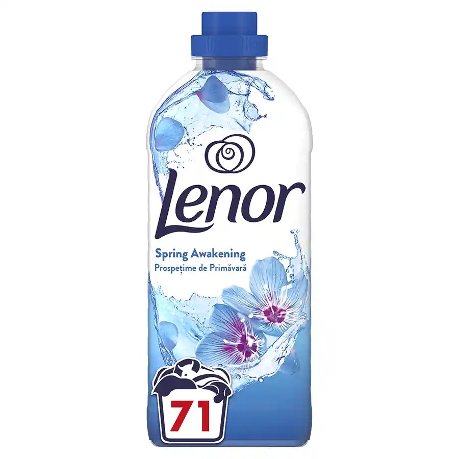 Lenor Συμπυκνωμένο Μαλακτικό Ρούχων Caresse Ανοιξιάτικη Αύρα 71mez. 1,491lt.
