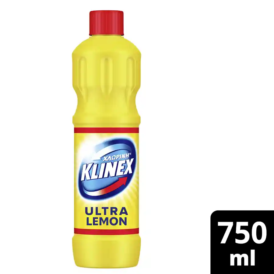Klinex Ultra Χλωρίνη Λεμόνι 750ml.