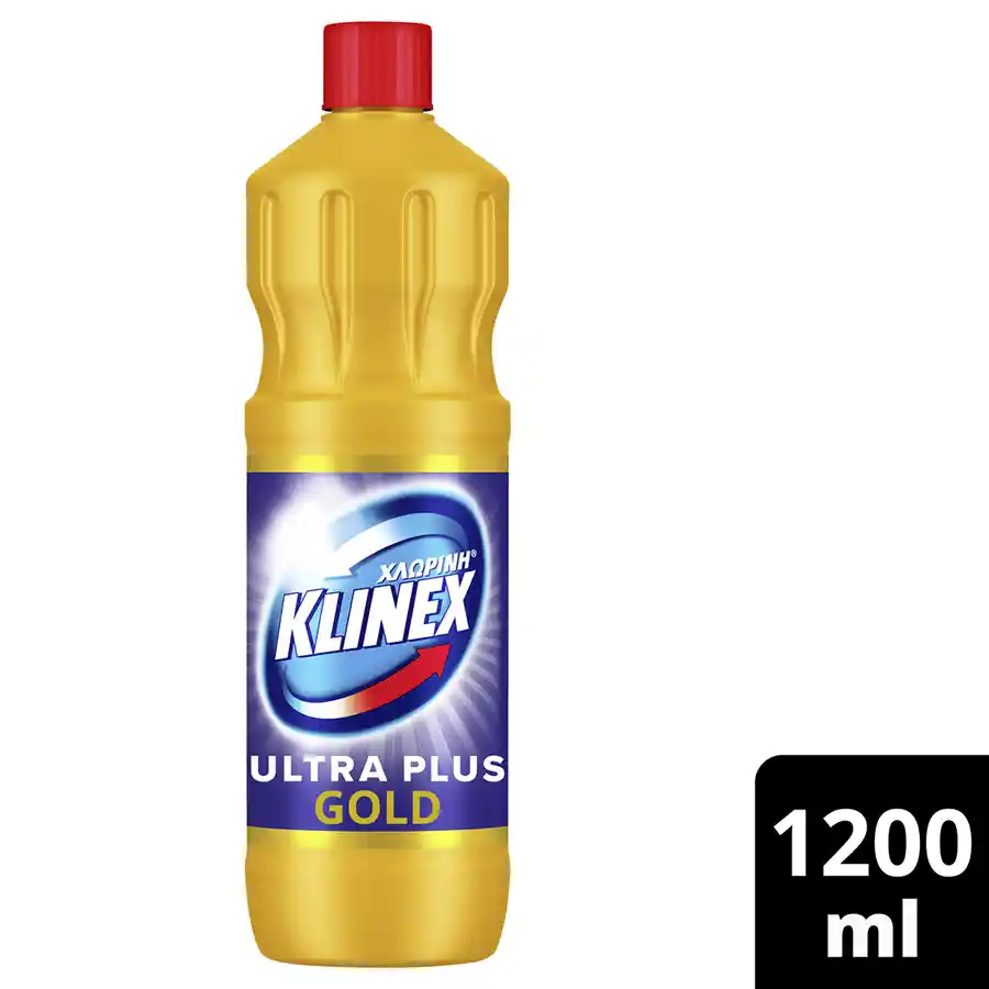 Klinex Ultra Plus Χλωρίνη Gold 1,2lt.