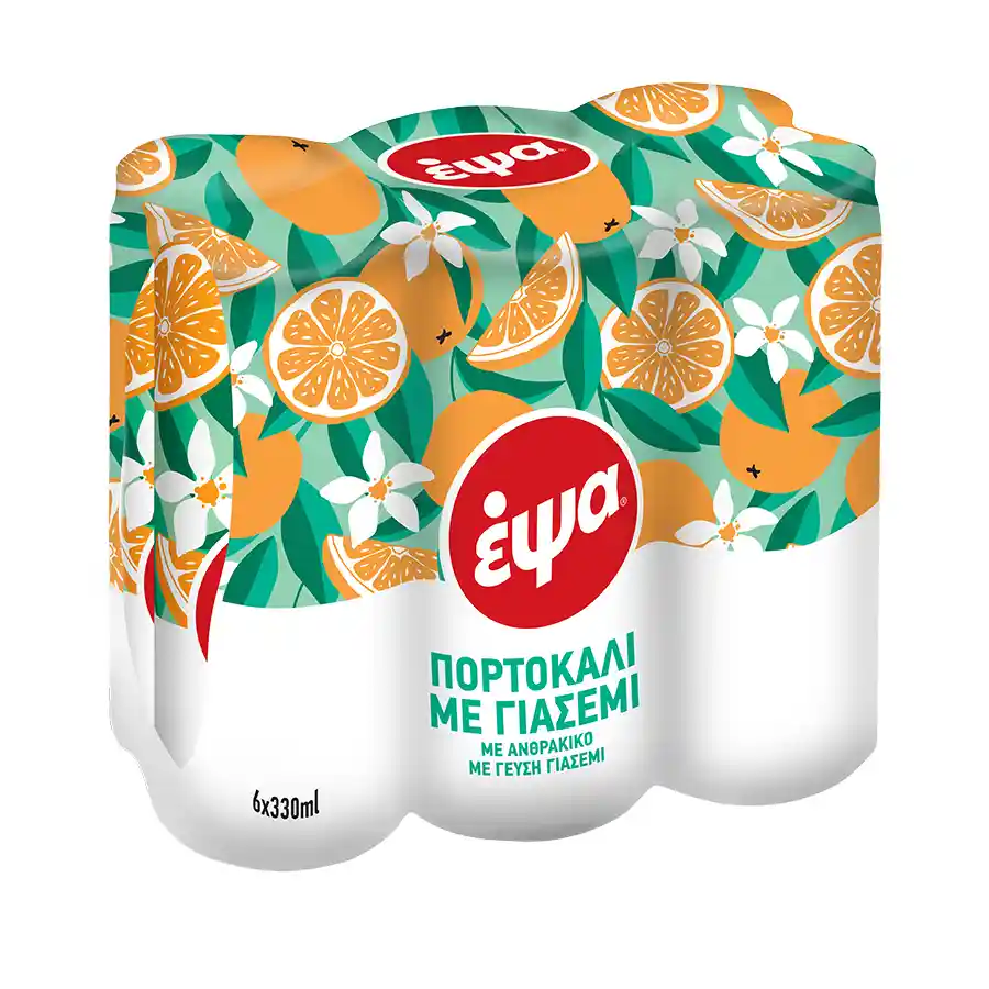 Έψα Πορτοκαλάδα Γιασεμί 6x330ml.