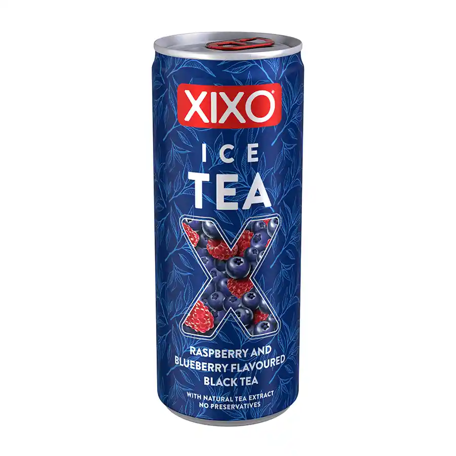 Xixo Μαυρό Κρύο Τσάι Raspberry & Blueberry 250ml.