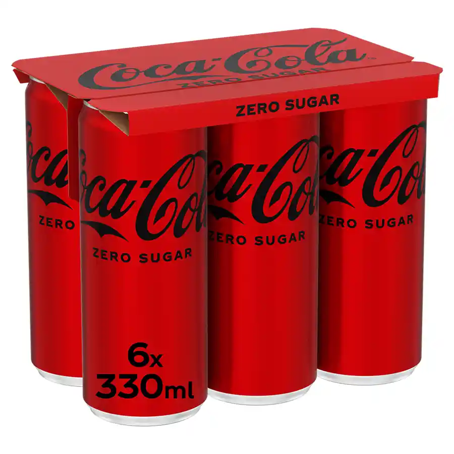 Coca Cola Zero 6x330ml.