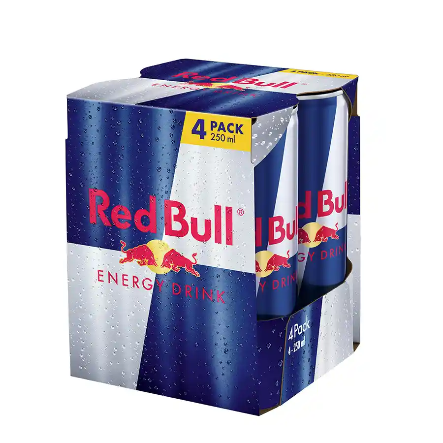 Red Bull Energy Drink 4x250ml.