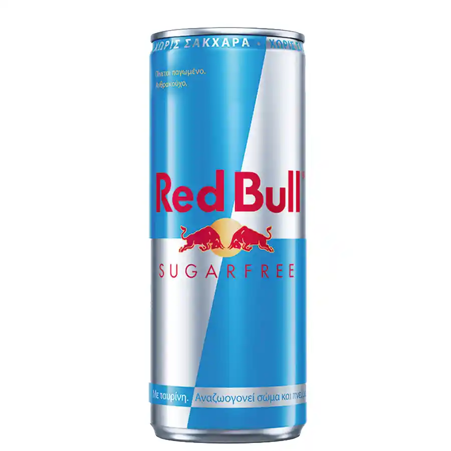 Red Bull Energy Drink Χωρίς Ζάχαρη 250ml.