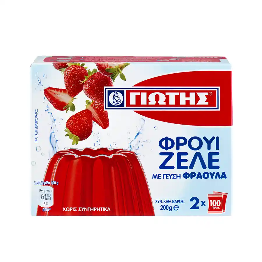 Γιώτης Φρουί Ζελέ Φράουλα 200γρ.