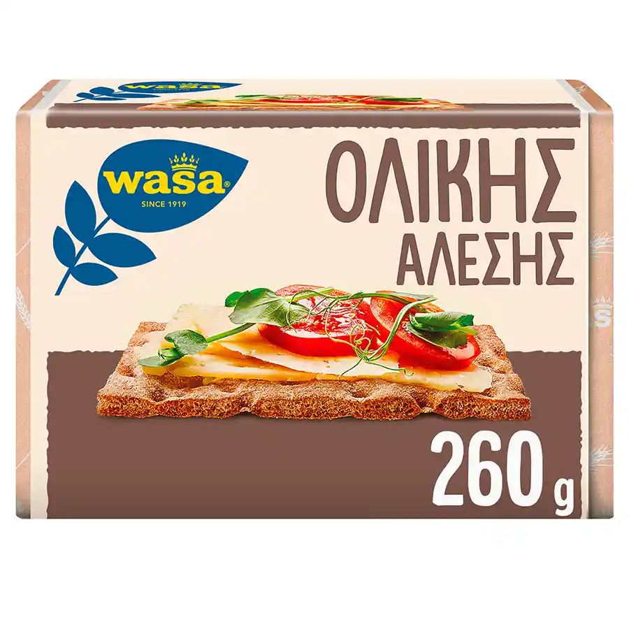 Wasa Φρυγανιές Ολικής Άλεσης 260γρ.