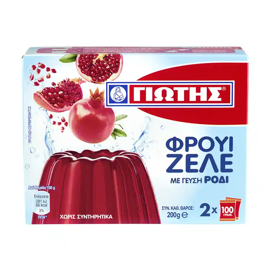 Γιώτης Φρουί Ζελέ Ρόδι 200γρ.